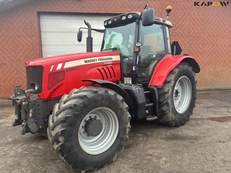 Massey Ferguson 7480 traktor 2