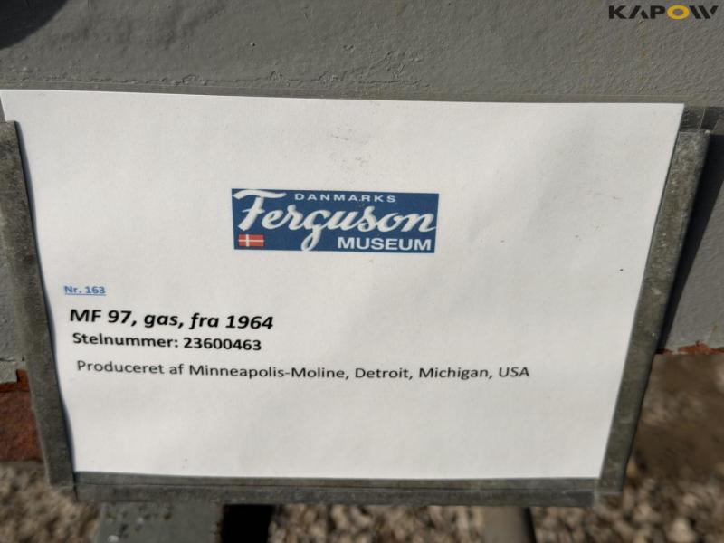 Massey Ferguson 97 gas traktor 54