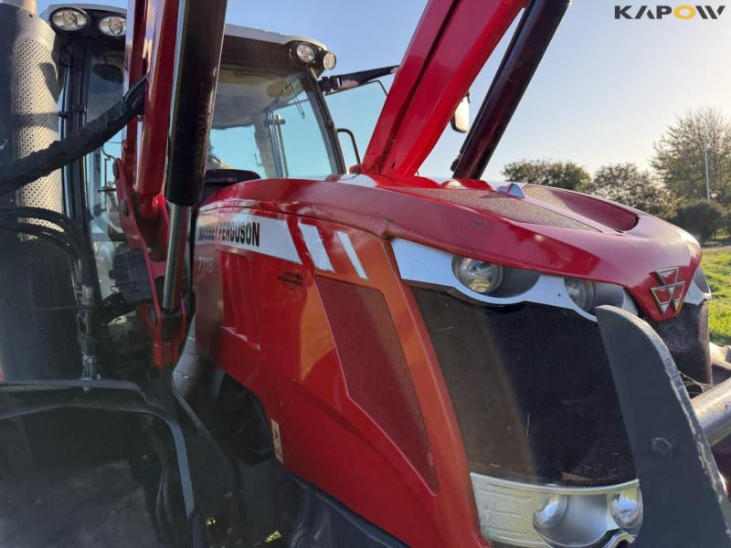 Massey Ferguson Mf 7718 traktor med frontlæsser 75