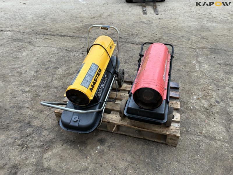 Master B100 + Kongskilde K 30 C varmekanon 4