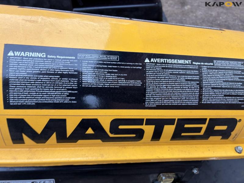 Master B100 + Kongskilde K 30 C varmekanon 7