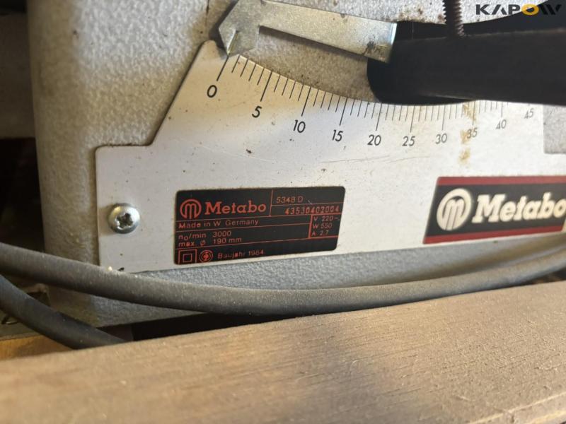 Metabo bordsav med bord 8