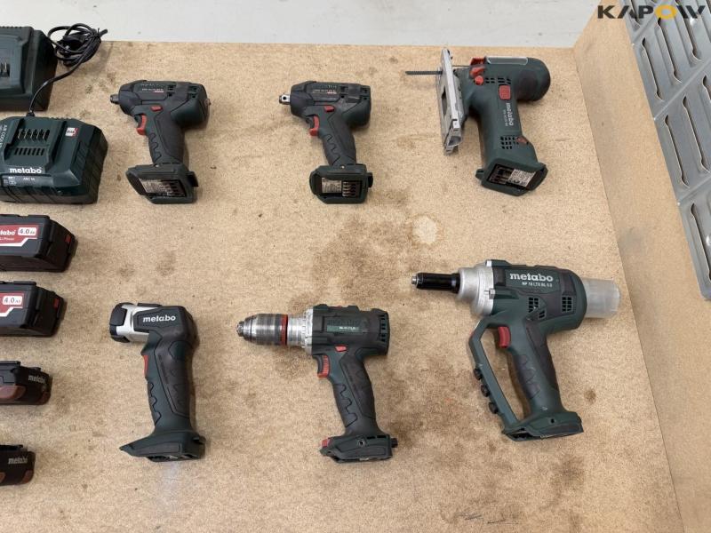Metabo værktøj og værkstedsvogn 10