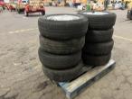 Michelin 215/65-R16 8 stk. komplette hjul 5