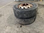 Michelin 315/70-R22.5 komplet hjul 8