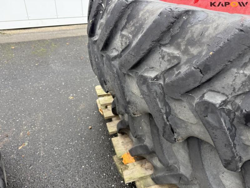 Michelin 320/0-R54 & 320/85-R38 komplette hjul 12