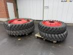 Michelin 320/0-R54 & 320/85-R38 komplette hjul 1