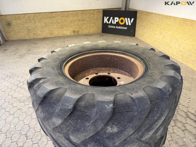 Michelin 405/70-R20 komplette hjul - 4stk 12
