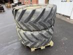 Michelin 600/60-R28 komplette hjul 6