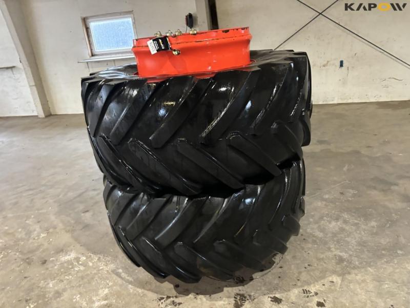 Michelin 600/70-R30 tvillinghjul 8