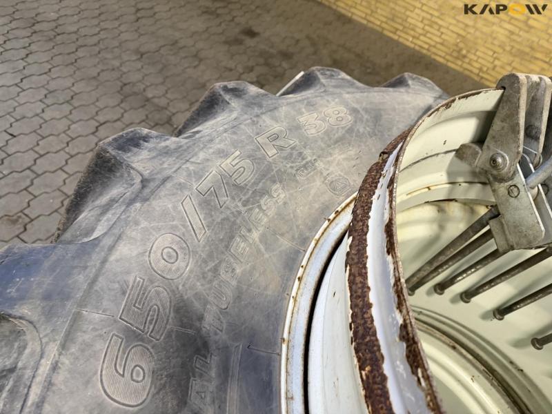 Michelin 650/75-R38 tvillinghjul 10