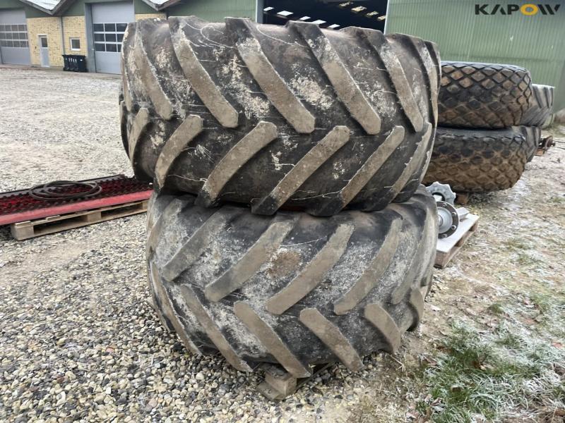 Michelin 750/65-R26 komplette hjul 6