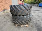 Michelin XeoBib 600/660-R30 komplette hjul 4