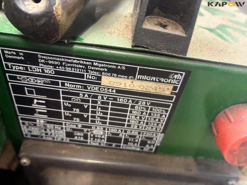 Migatronic dyna mig 405 / LDH 160 svejser 11