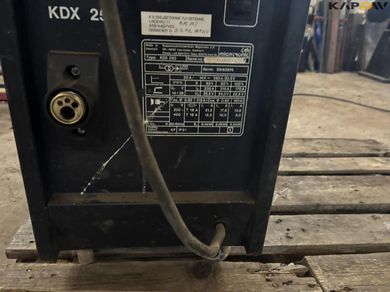 Migatronic KDX 250 CO2 svejser 7