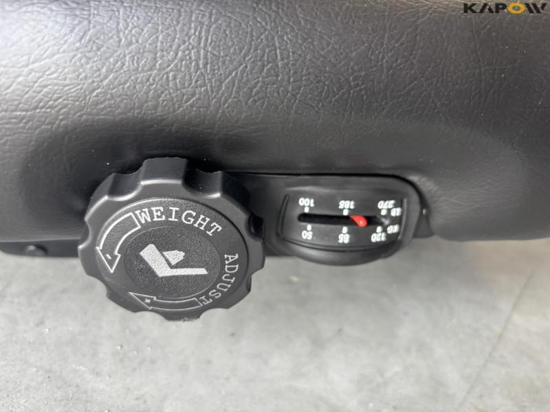 Milsco sæde med armlæn 2 stk. og konsol - Nye 12