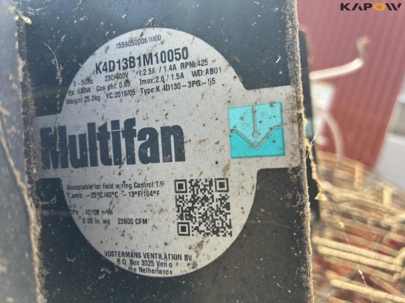 Multifan ventilator - 5 stk. 6