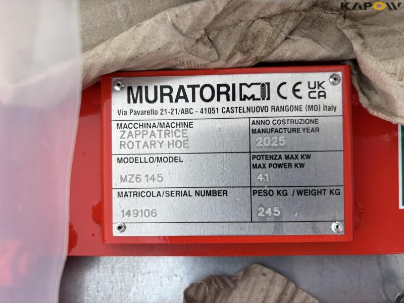 Muratori MZ6 145 fræser 16