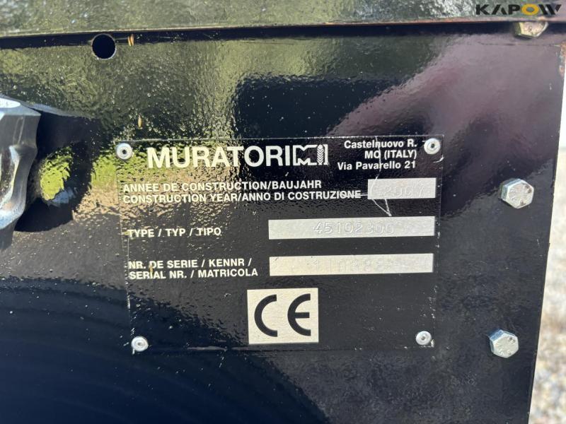 Muratori MZ60SXL 125 stennedlæsningsfræser med såkasse 23