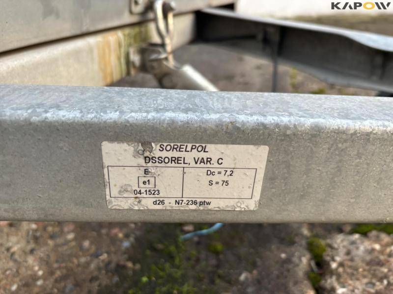 Neptun tiptrailer 500 kg 13