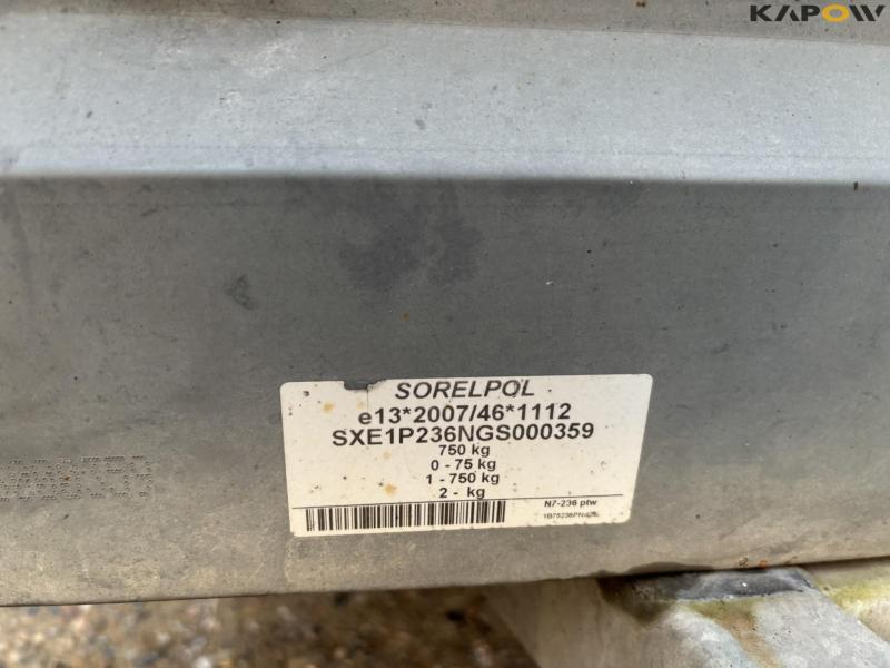 Neptun tiptrailer 500 kg 15