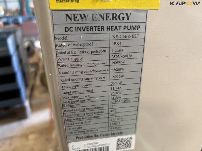 New Energy varmepumpe 8