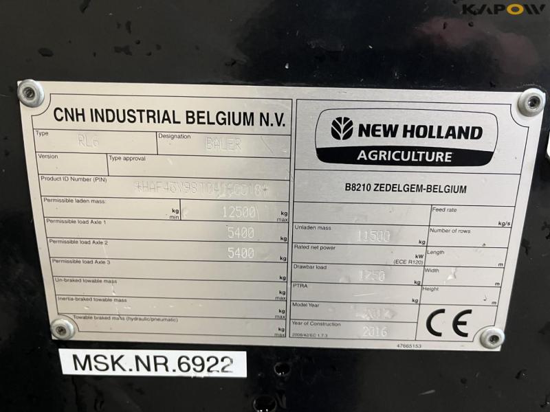 New Holland 1290 plus bigballepresser 16