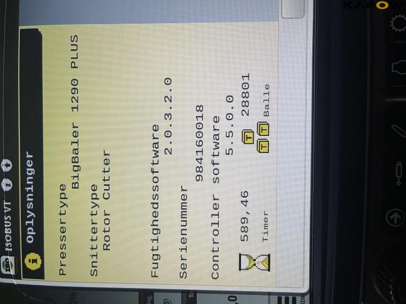 New Holland 1290 plus bigballepresser 51