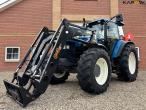 New Holland 8560 traktor med Hauer P-O-M S150 frontlæsser 1