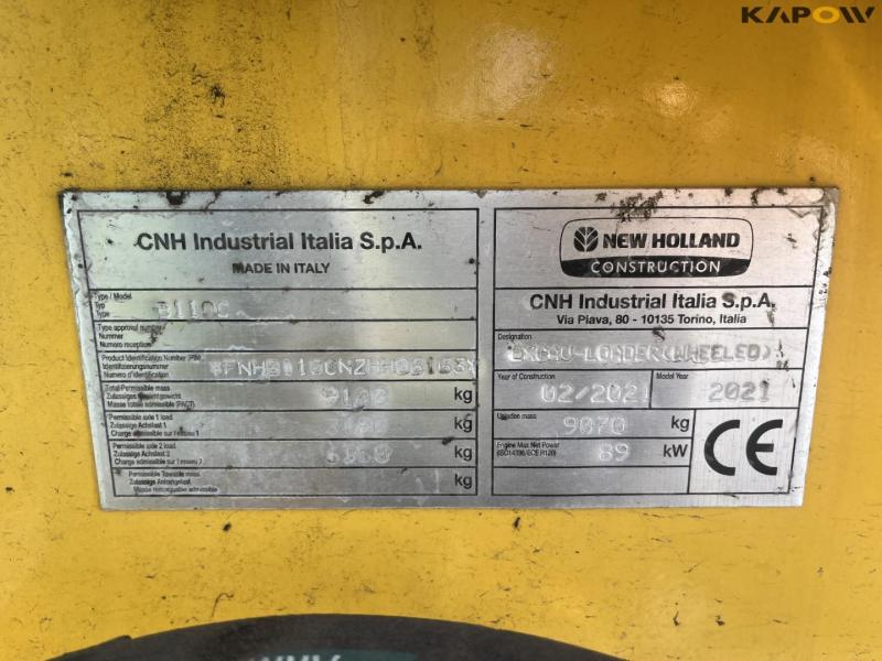 New Holland B110C TC rendegraver 20