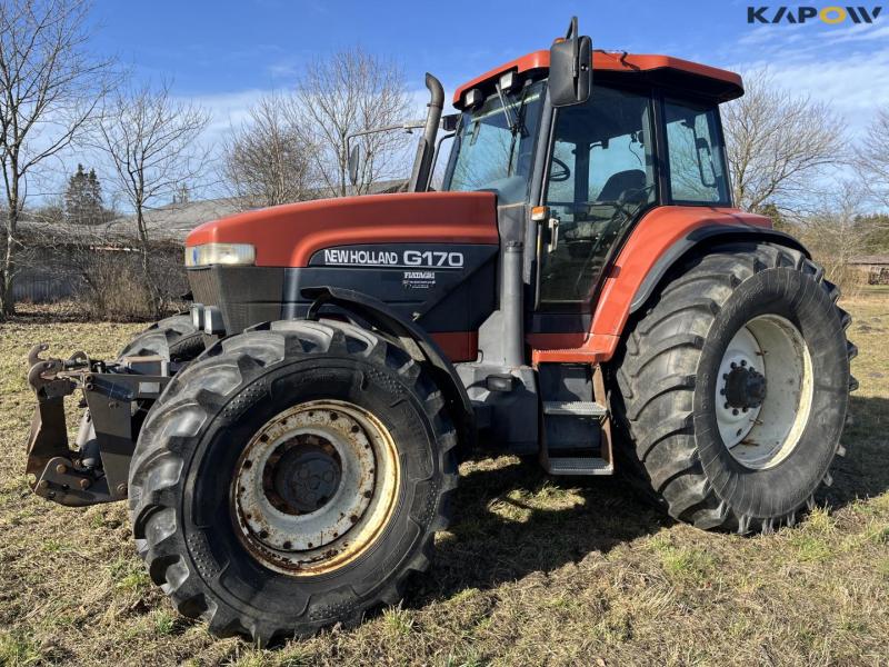 New Holland G170 traktor med front PTO 1