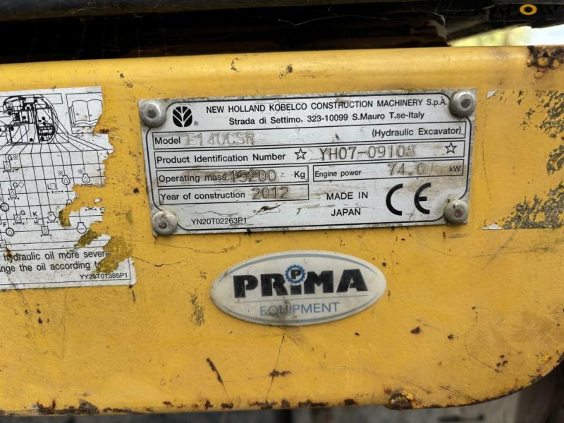 New Holland kobelco E140CSR gravemaskine 58