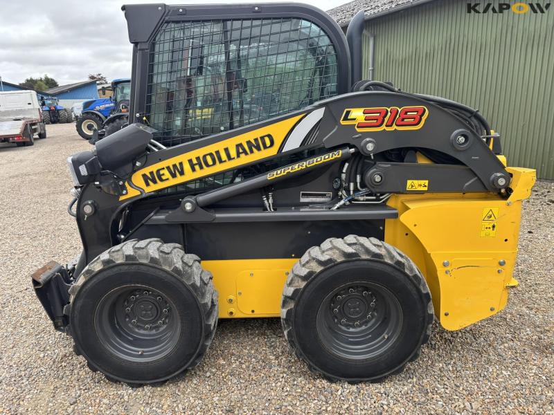 New Holland L318 minilæsser  8