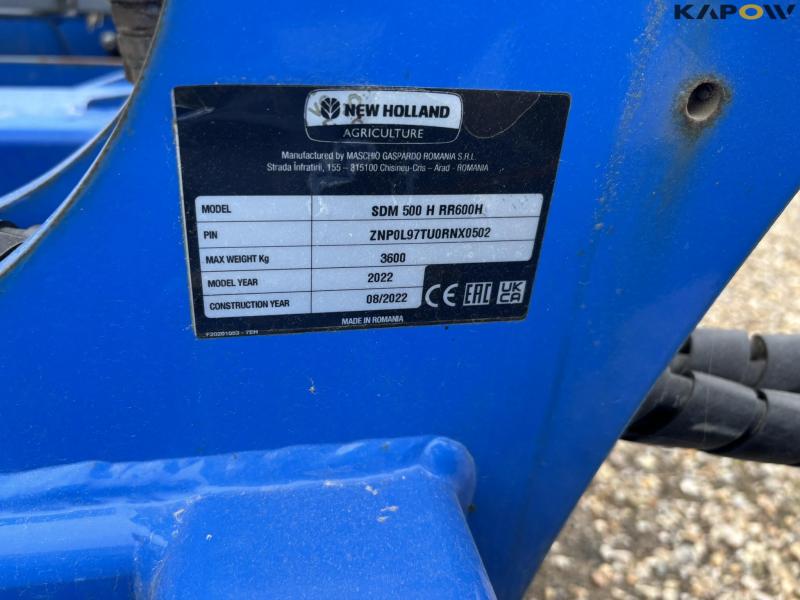 New Holland SDM 500H tallerkenharve - demo 24