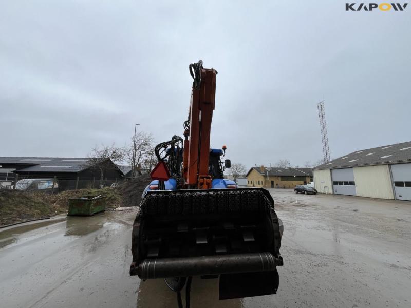 New Holland T6.150 traktor med Mulac armklipper 6