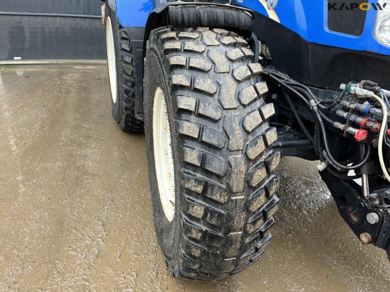 New Holland T6.150 traktor med Mulac armklipper 18