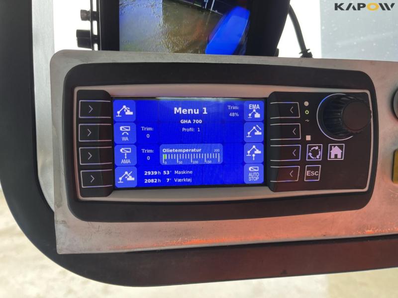 New Holland T6.150 traktor med Mulac armklipper 76