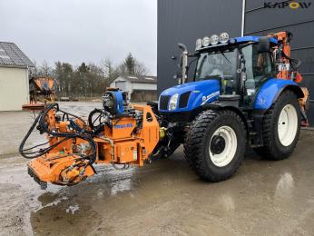 New Holland T6.150 traktor med Mulac... 