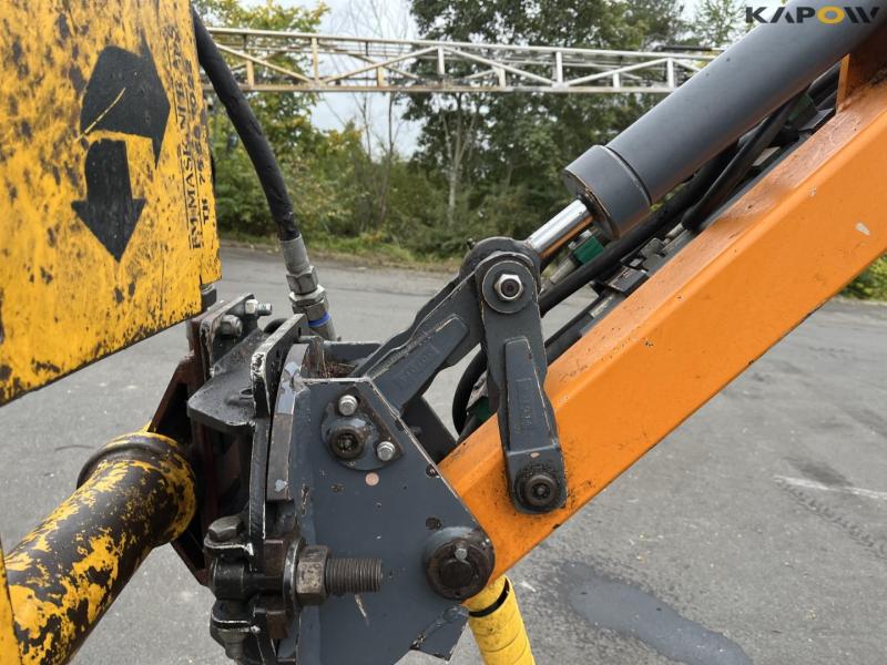 New Holland TS135A traktor med Epoke armklipper 46