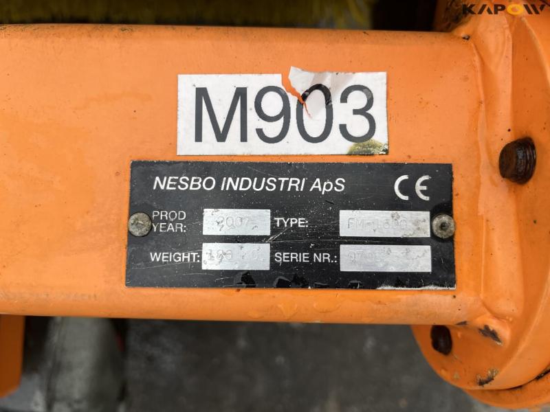Newbo Fm-1600 drejebar fejemaskine 11