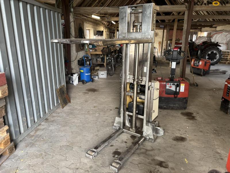 NH SB 500 rustfri palleløfter 17