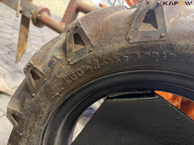 Nibbi redskabsbære med plov 32