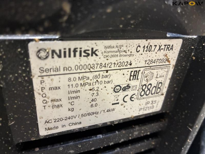Nilfisk støvsuger og højtryksrenser 18