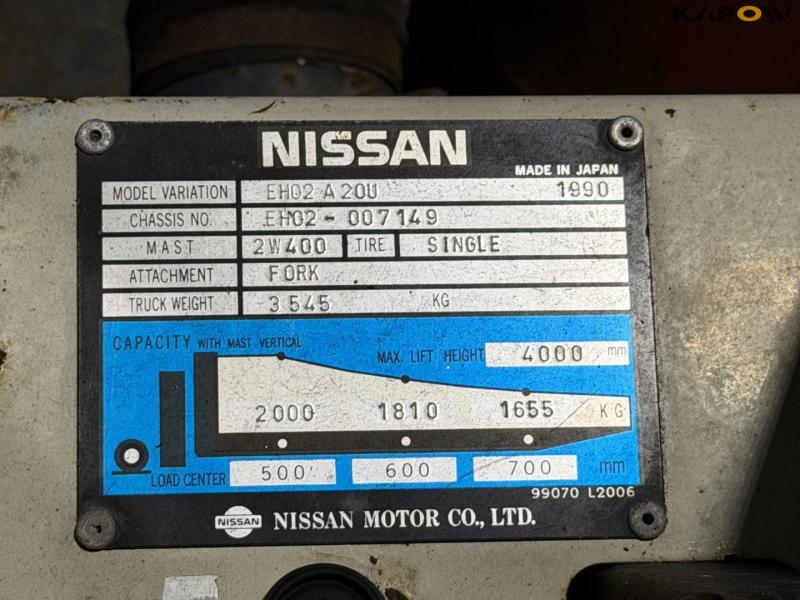 Nissan EH02 A 20U diesel truck 25