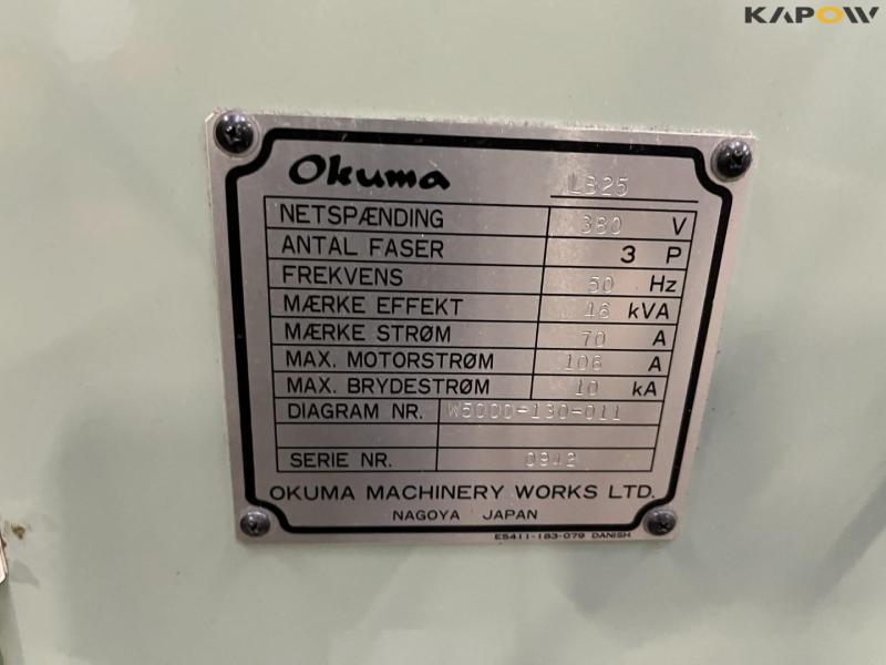 Okuma LB25 CNC drejebånd 26