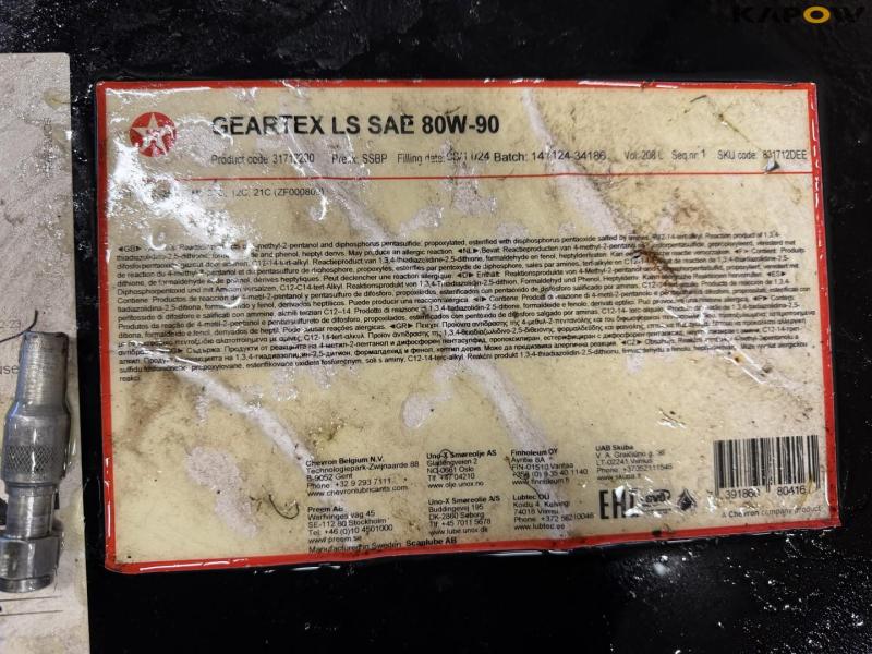 Oliepumpe og vogn 14