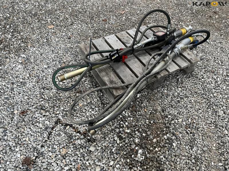 Oliepumper med pistol - 2stk 7