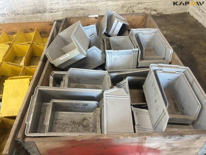 Opbevarings plastkasser 9