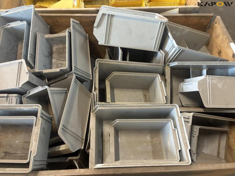 Opbevarings plastkasser 10