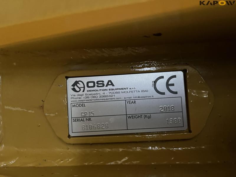 OSA GR15 sorterings og nedbrydningsgrab 11